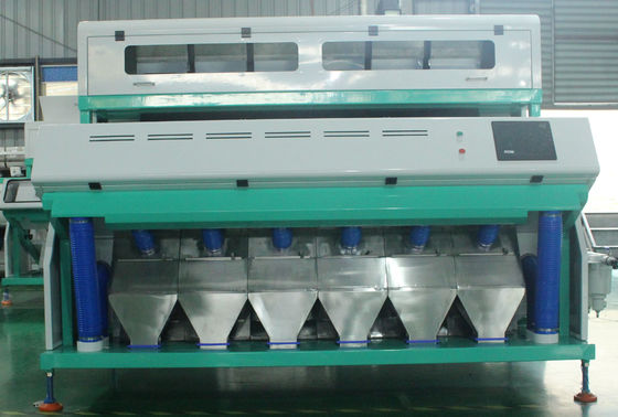CCD-Sensor 6 RUTSCHE-10t/H Korn-Farbsortierer-Maschine für Verkauf mit dem CER genehmigt