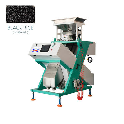 64 Weizen-Reis-Farbsortierer-MaschinenAntistauen der Rutsche1500kgs