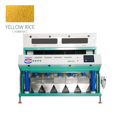 Optische gelbe Farbsortierer-Maschine des Reis-3.5TPH mit 320 Rutschen