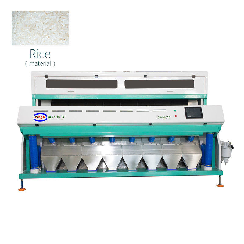 Intelligente optische Farbsortierende Maschine des Reis-14T für rohe Körnchen